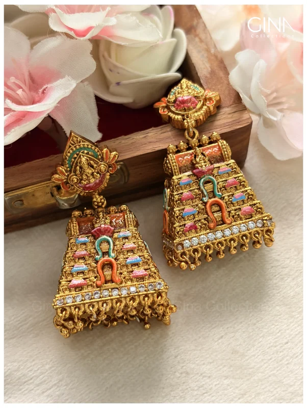 Gopuram Jhumkas