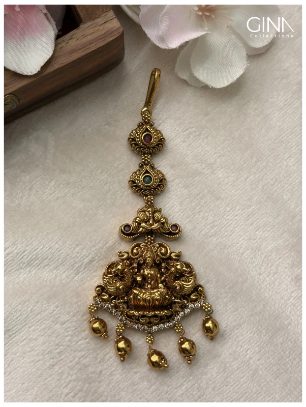 Premium Antique Lakshmi Maang Tikka