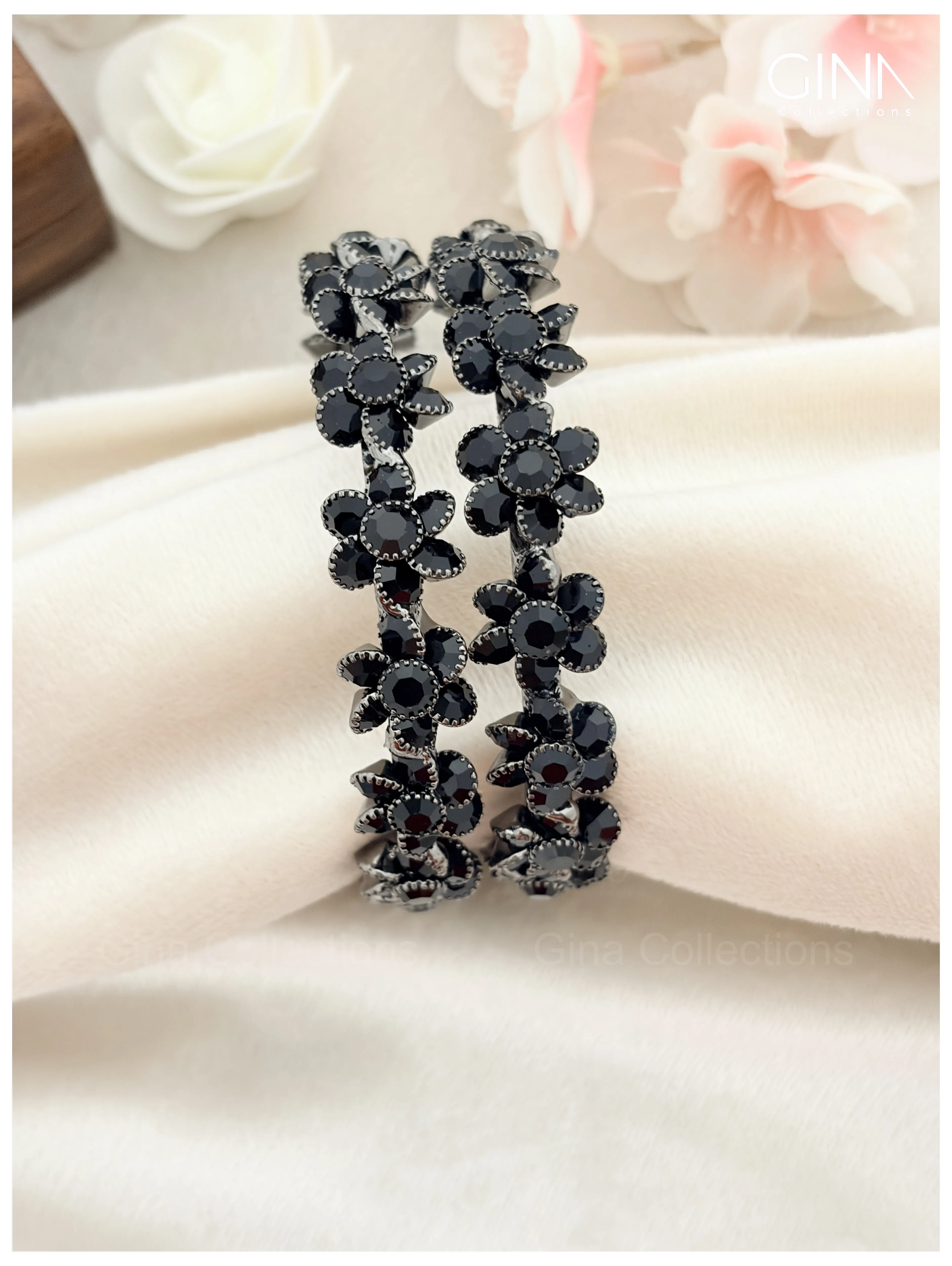 Premium Floral Bangles Alternative View